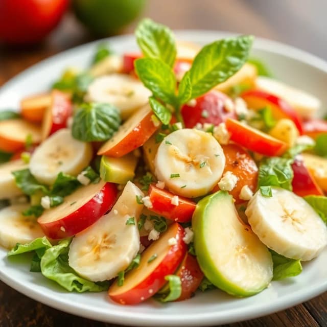 Apple, Avocado, and Banana Salad