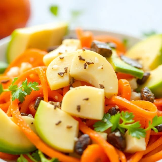 Apple, Avocado, and Carrot Salad